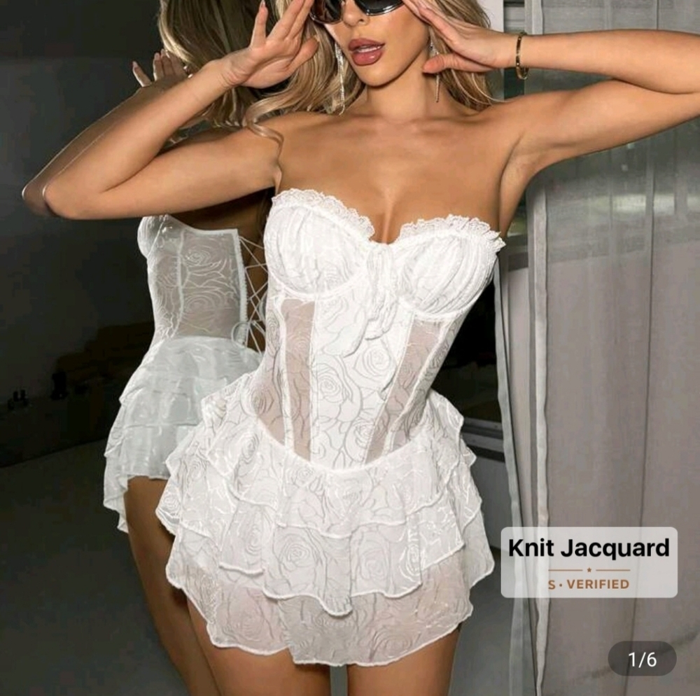 SHEIN Cream Garment